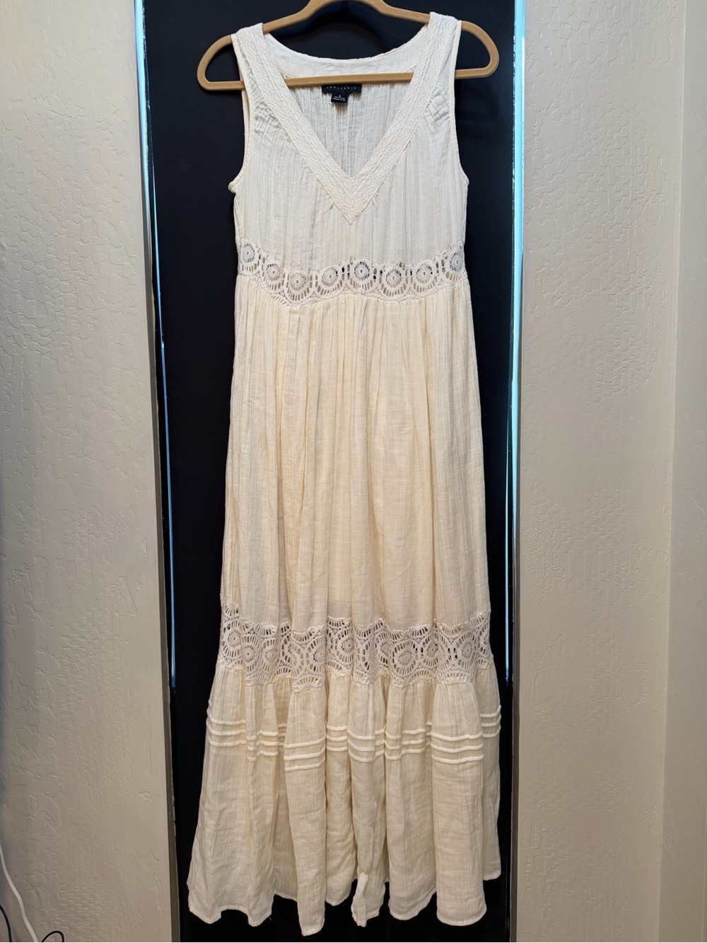 Sanctuary Women’s Ivory Maxi Dress S